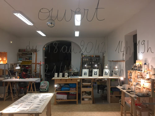 Ouverture d'atelier La Façon